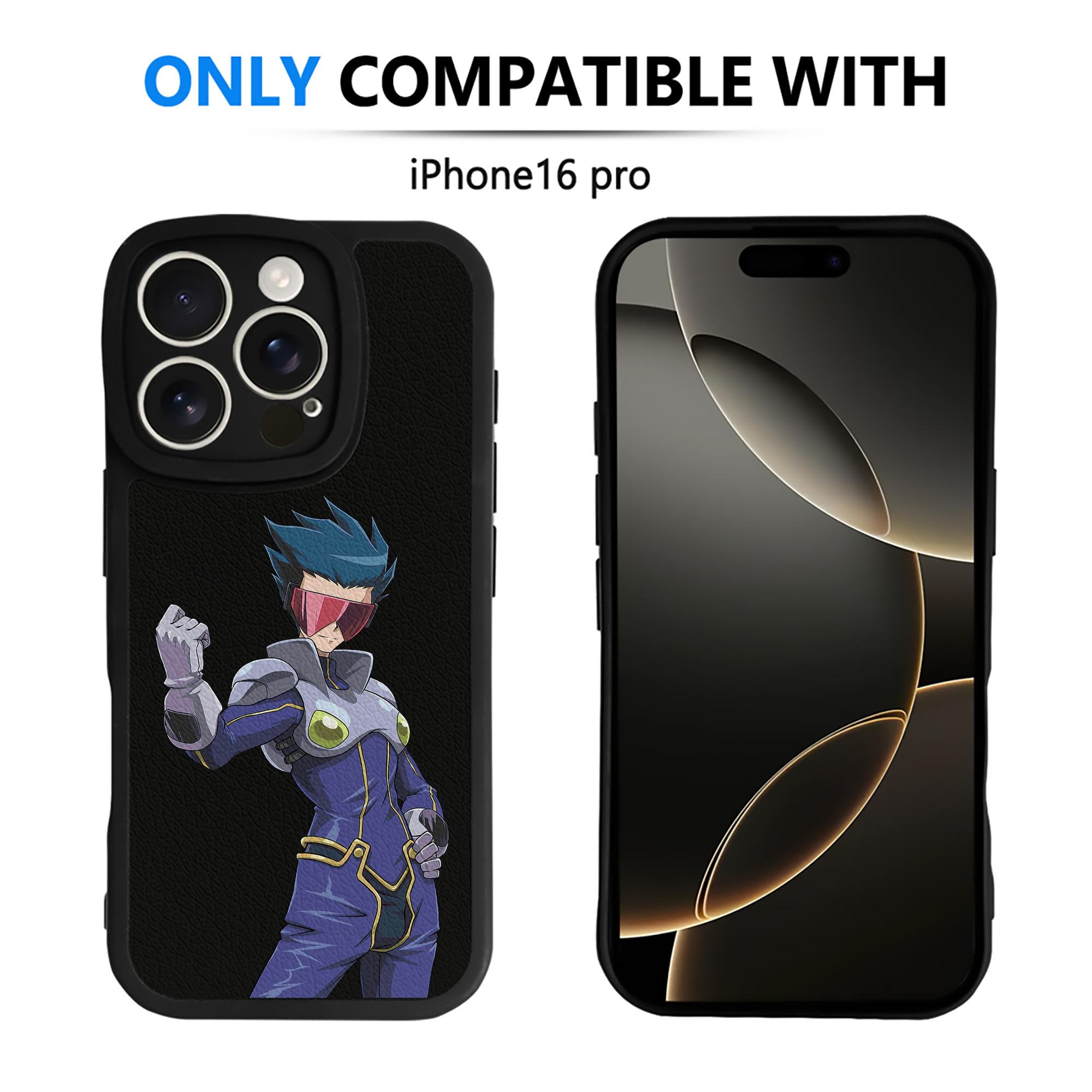 遊☆戯☆王 Yu-Gi-Oh! 【iPhone 16シリーズ対応】シリコンスマホケース（レザー調） 材質：シリコン